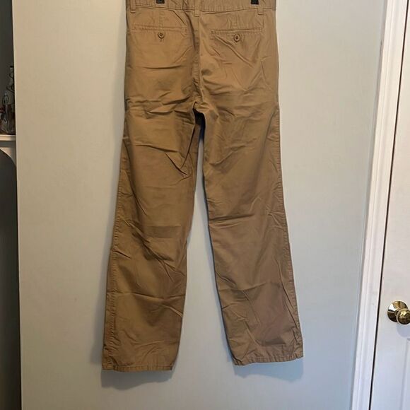 Eddie Bauer Men's Tan Cotton Relaxed Fit Straight Leg Chino Pants Size 32x34 - Picture 6 of 8